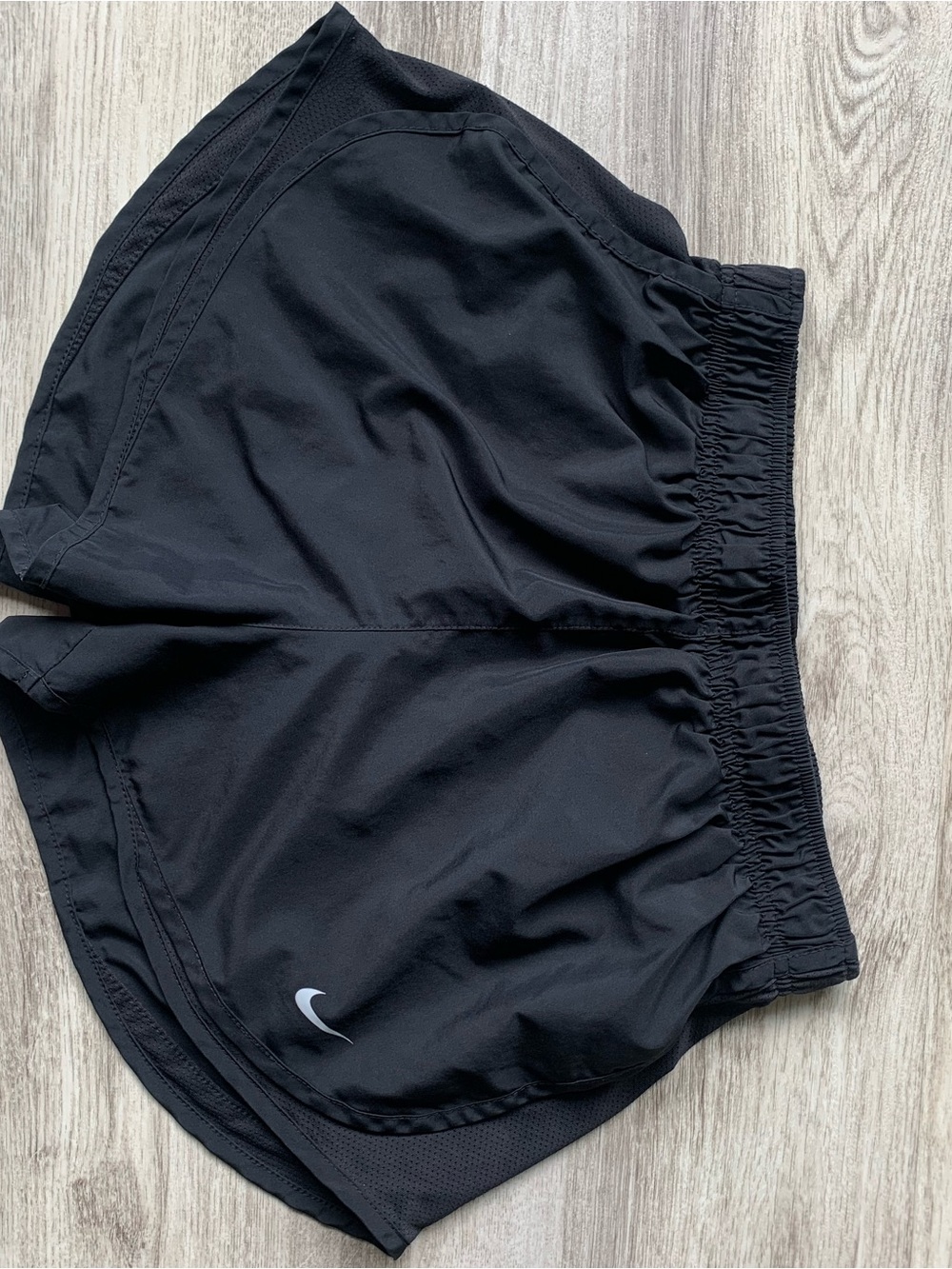Nike Black brief lined Athletic Shorts